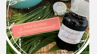 Spitzwegerich Hustensaft Natur Apotheke #husten #heilkräuter #sirup #apothecary #spitzwegerich