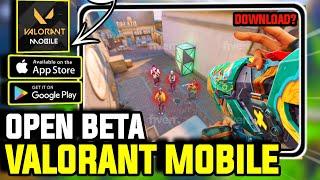 Valorant Mobile NEW OPEN BETA Is Finally Here(Android/IOS)  NEW RELEASE DATE 