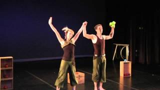 Bri & Brian Juggling: Partner Ball Duet Full Version