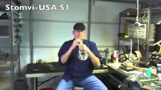 Stomvi S3 trumpet compared to Bach 37 trumpet