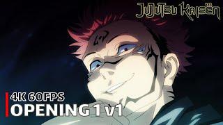 Jujutsu Kaisen - Opening 1 v1 [4K 60FPS | Creditless | CC]