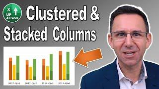 How To Create A Clustered Stacked Column Chart In Excel