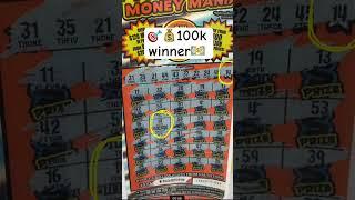 100k lottery ticket #bigwin #lottery #californiascratchers #hugewin #money #jackpot #claimer