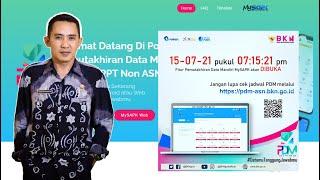 TUTORIAL / SIMULASI LENGKAP PENGISIAN MENU UPDATE DATA MANDIRI  MY SAPK BKN (Baca Deskripsi)