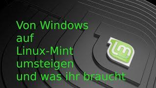 Von Windows zu Linux...und was man braucht