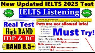 IELTS LISTENING PRACTICE TEST 2024 WITH ANSWERS | 26.12.2024