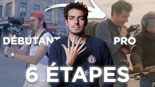 6 étapes pour devenir vidéaste pro