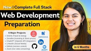 Complete Full Stack Web Development Preparation : MERN Stack + 6 Major Projects | New Delta 5.0