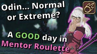 Black Mage versus Odin! A GOOD day in Mentor Roulette!