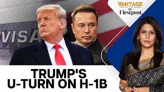 How Trump Came to Love H-1B Visas Despite MAGA Outrage | Vantage with Palki Sharma