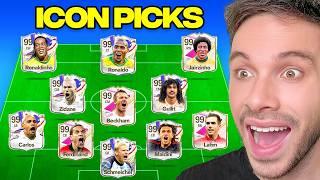 100 Icon Picks Decide My Team!