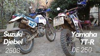 Yamaha TT-R 250 Open Enduro и Suzuki DR 250S Djebel - Грязный понедельник