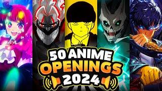 50 Best Anime Openings of 2024: Can YOU Guess Them? 