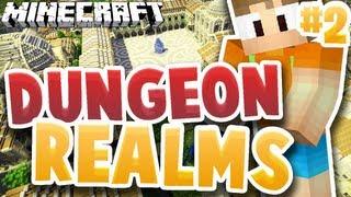 Minecraft : DUNGEON REALMS !! - Sox falando Ingles ?! #2 [PARTE 1]