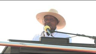 MUSEVENI PROMISES TO IMPROVE INFRASTRUCTURE IN UGANDA AS A WHOLE