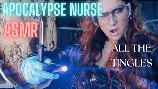 [ASMR] APOCALYPSE NURSE  . After a zombie break out nurse Alex needs to treat her patience fast