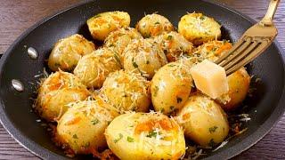 Ich würde diese Kartoffeln jeden Tag essen! Das leckerste und einfachste Rezept in wenigen Minuten!