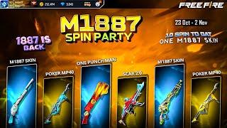 Finally M1887 Spin Event Return আসছে | One Punch Man m1887 Return Bd Server | Free Fire New Event