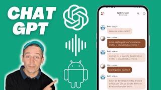 Chat GPT sur Android : Crée ton application avec recherche vocale
