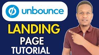 How To Build Landing Page On Unbounce