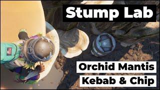 Grounded 1.0: Stump Lab Outpost Guide | Find the Orchid Mantis Kebab and the Stump Burg.L Chip