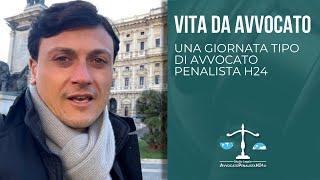 Vita da Avvocato: una giornata tipo di Avvocato Penalista H24  Vlog