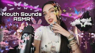 Fast & Aggressive Mouth Sounds ASMR ( wet/dry ) Cupped Mouth Sounds, Hand Sounds, Nail Tapping