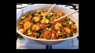 Chinese Shrimp Fried Rice - Scrumptious