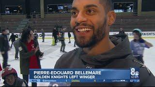 Golden Knights create 'Winter Wonderland' for local kids