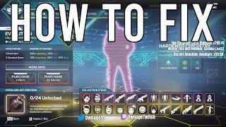 How To Fix Apex Legends Servers Down + All Apex Legends Evolution Skins And Rampart Heirloom