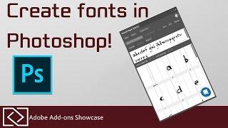 Fontself - Make fonts in Photoshop! - Adobe Add-Ons Showcase