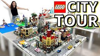 FULL TOUR of my NEW LEGO City!