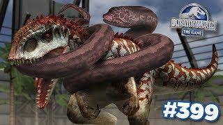 Unlocking The New Giant Snake!!!  | Jurassic World - The Game - Ep399 HD