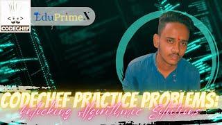 #1 | Water Consumption Problem: CodeChef Practice Solutions | EduPrimeX | Mr.RatanBajaj