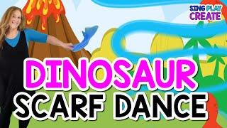 Dinosaur Scarf Activity| Dinosaur Movement Activity | Dinosaur Brain Break |Sing Play Create