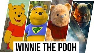 Winnie the Pooh Evolution in Movies & TV Shows & Cartoons (1966-2024)