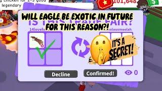 WHY YOU SHOULD BUY BALD EAGLE BEFORE IT LEAVES FROM GAME?!  *BEST OFFERS*  Adopt Me - Roblox