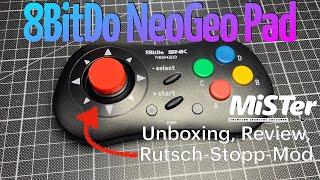 8BitDo NEOGEO Wireless Controller - Unboxing, Review, Rutsch-Stopp-Mod