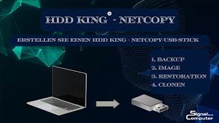 HDD King ® - NetCopy -USB-Stick erstellen