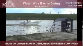 Marine Vessel Arrestor, Waterway Access Control - Barrier1 Systems Inc.