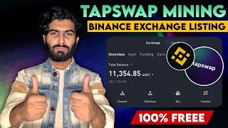 TapSwap Mining Listing In Binance  ? TapSwap Mining Scam ?? TapSwap New Big Withdrawal Update