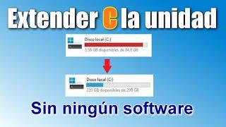 Cómo expandir el Disco C si el botón Extender volumen en Windows 11,10,8.1 está inactivo\Рaso a Рaso