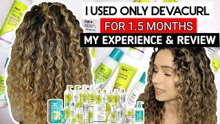 DevaCurl Review: Positive Experience | Cleanser, Conditioner, Styling Cream, Gel, Moisture Spray