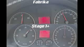 VW Golf 5 1.9 TDI 77 kw Stage 1+ 0-100 kmh Chip tuning SPEED