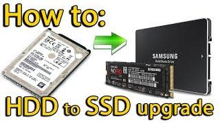 How to install SSD in Asus X401 | Hard Drive replacement