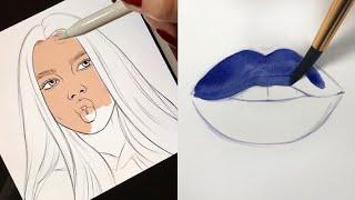 ODDLY SATISFYING ART VIDEOS  Part 2 | Natalia Madej Compliation