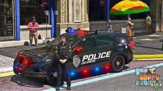 Playing As A Police Officer In GTA 5  LSPDFR 2024 City patrol