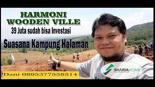 Tanah Kavling Syariah Harmoni Wooden Ville Bogor Investasi Jangka Panjang Suasana Kampung Halaman