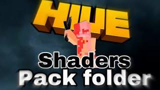 “The BEST Shaders for PvP// MCPE // 1.18 [Hive pack folder]