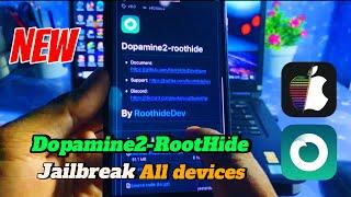 NEW Dopamine2-RootHide Jailbreak iOS 16.6.1 - iOS 15.0 not use Computer All Devices